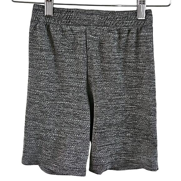 Alive Boys Athletic Shorts Size 6 Gray & Black Pull-On Elastic Waist Lightweight - Picture 5 of 6